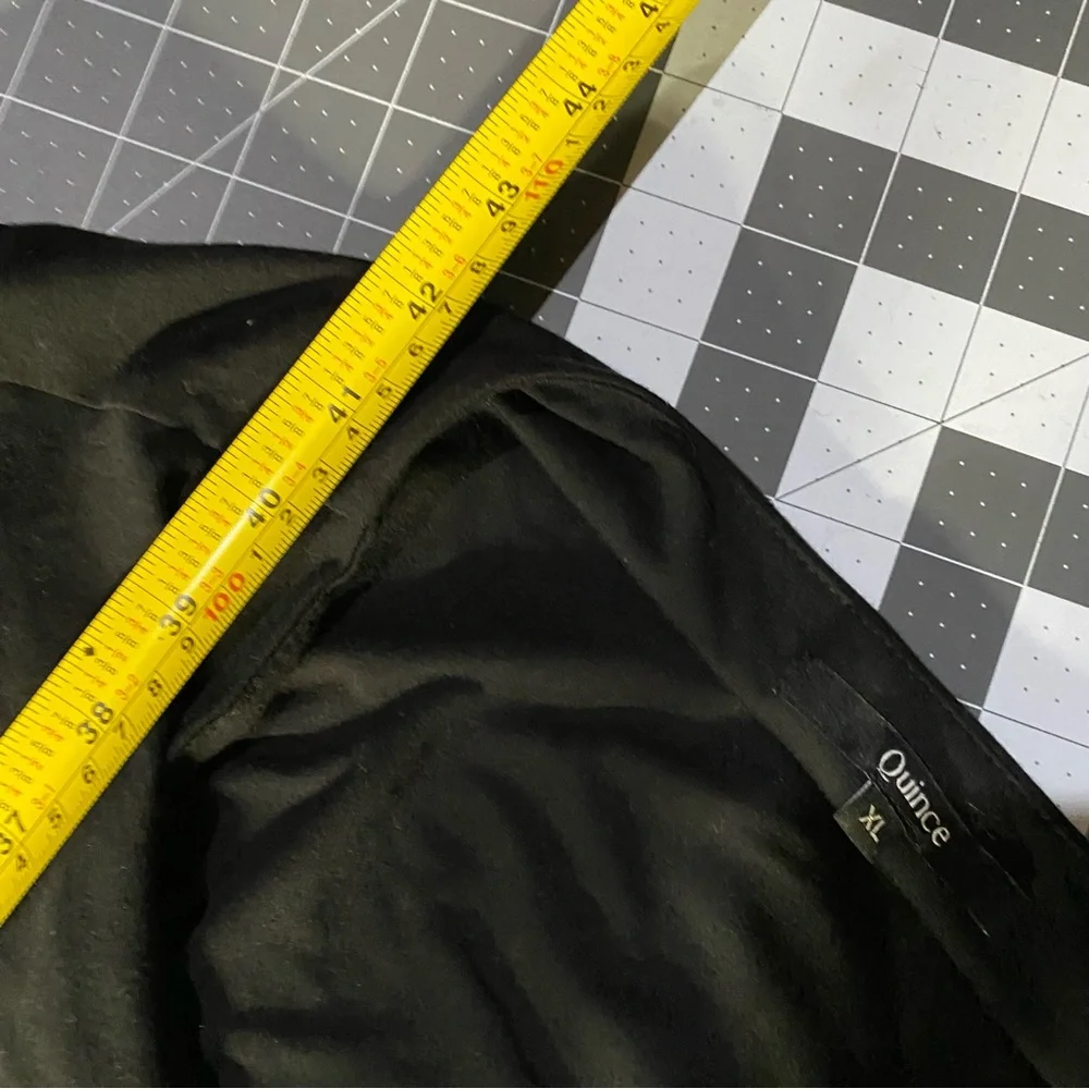 Quince Black Midi Dress - Picture 7 of 8